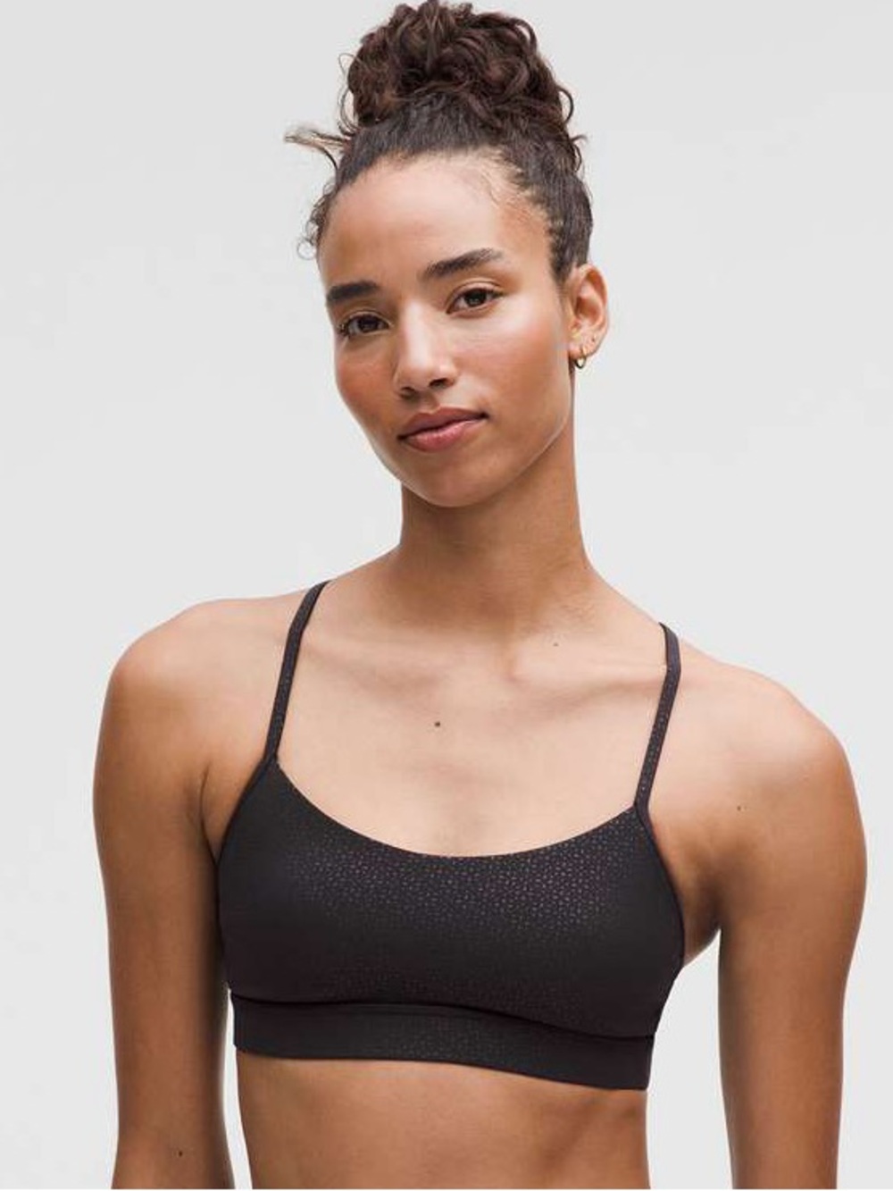 Lululemon Flow Y Bra Nulu *Light Support, A–C Cups
Lace Dot Emboss Black